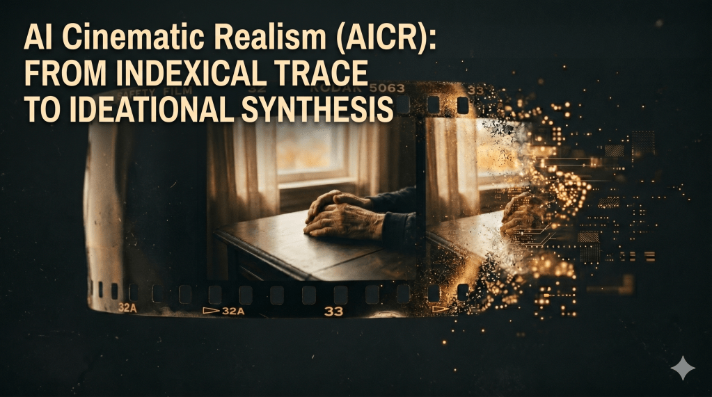 AI Cinematic Realism (AICR): From Indexical Trace to Ideational&nbsp;Synthesis