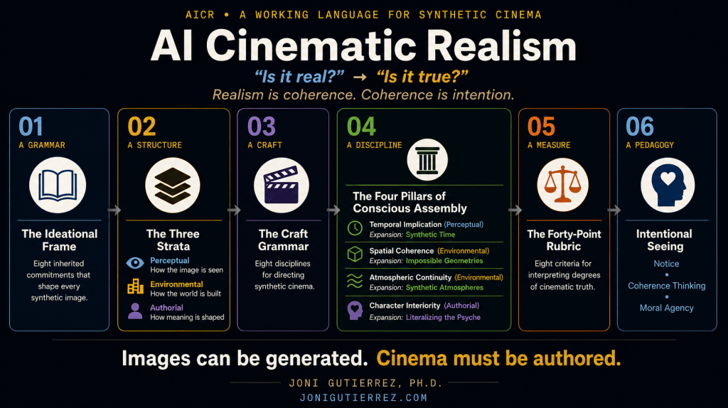 AI Cinematic Realism (AICR): Framework, Tools, and Structural Overview