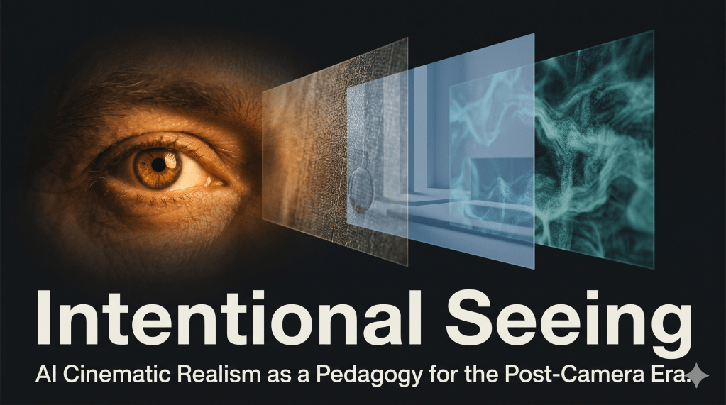 Intentional Seeing: AI Cinematic Realism as a Pedagogy for the Post-Camera&nbsp;Era