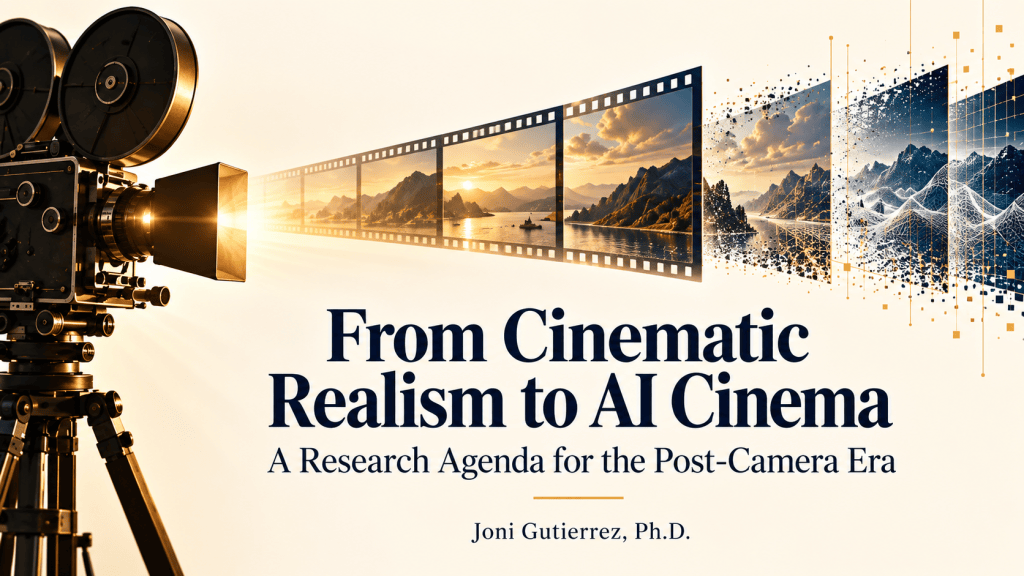 From Cinematic Realism to AI Cinema: A Research Agenda for the Post-Camera&nbsp;Era